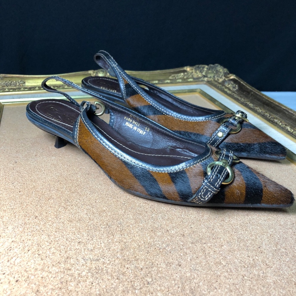 Slingback Kitten Heels by Coach